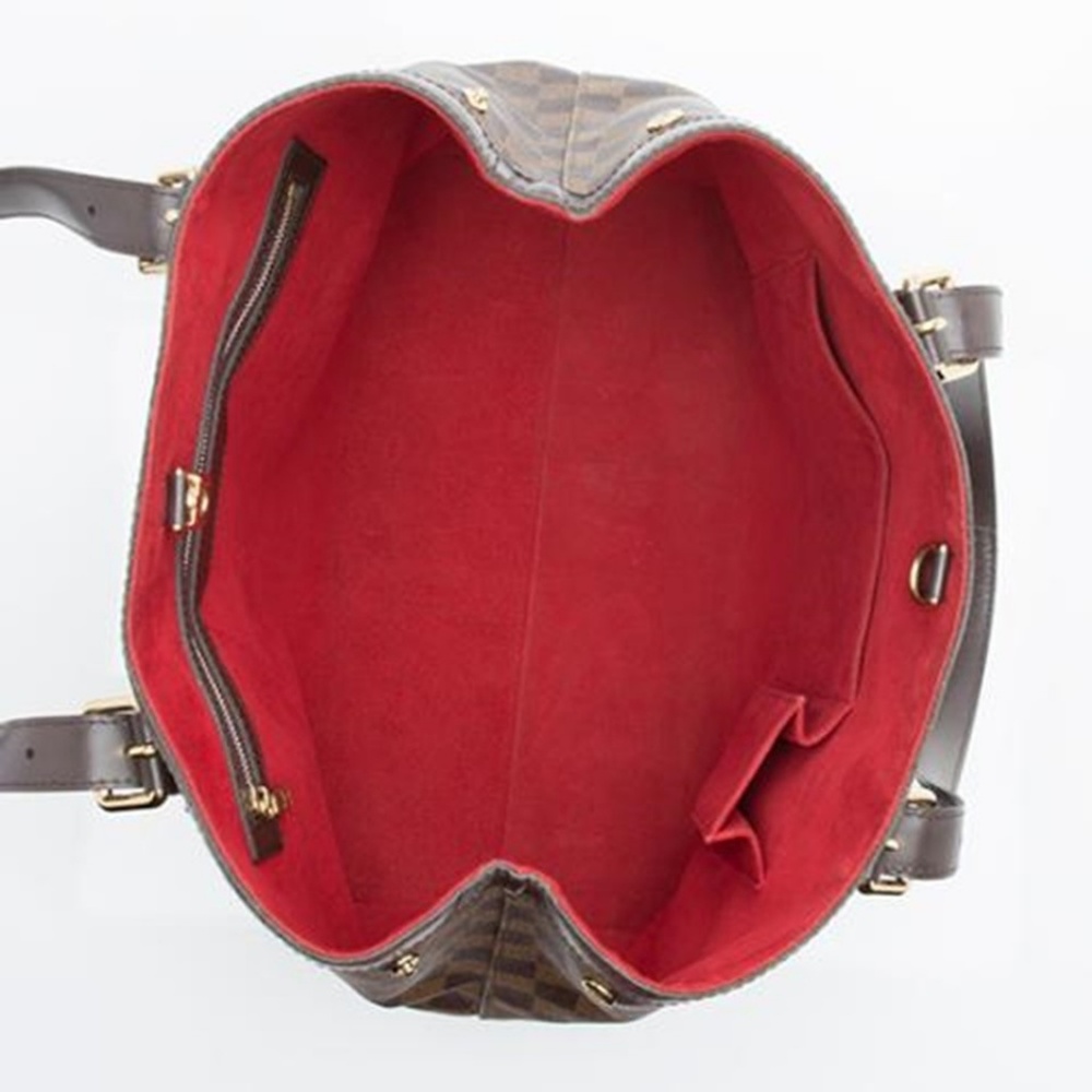 LOUIS VUITTON DAMIER HAMSTEAD MM TOTE ❤️ LIMITED EDITION - Picture 3 of 15